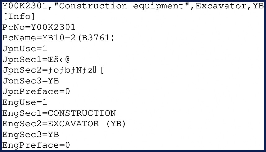Yanmar YB10-2 excavator technical manual cover showing factory documentation