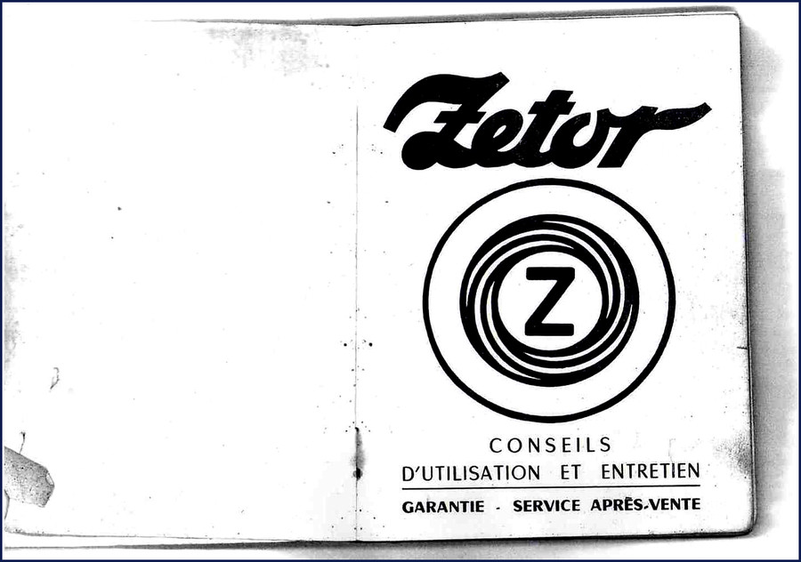Zetor 5511 factory repair manual cover showing tractor disassembly guide