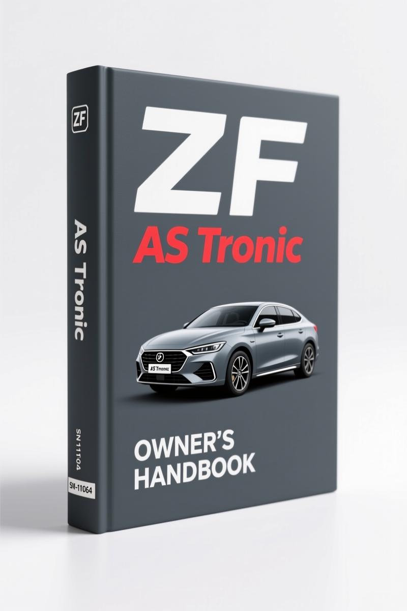 ZF AS Tronic and AS TRONIC mid technical manual cover – 176 pages OEM factory document